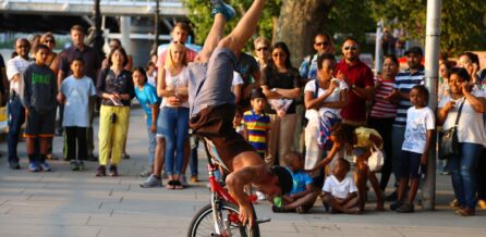 Southbank Street Entertainer - Bak2Buks Media